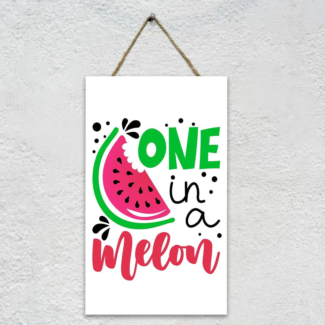 Wall "One in a Melon" Caption Decor | Home Décor | Waseeh Pakistan