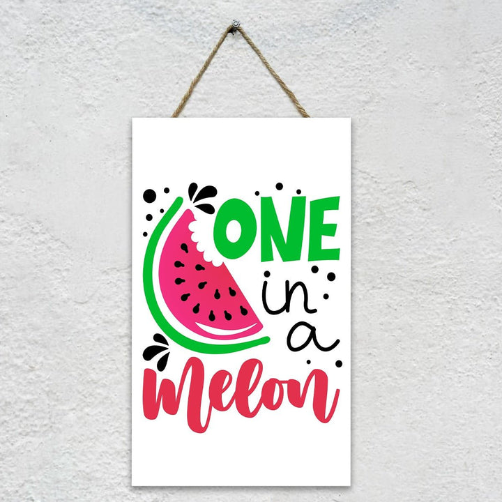 Wall "One in a Melon" Caption Decor | Home Décor | Waseeh Pakistan