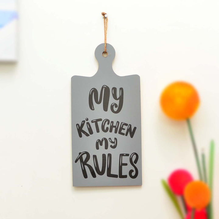 Wall "Strict Kitchen" Caption Decor | Home Décor | Waseeh Pakistan