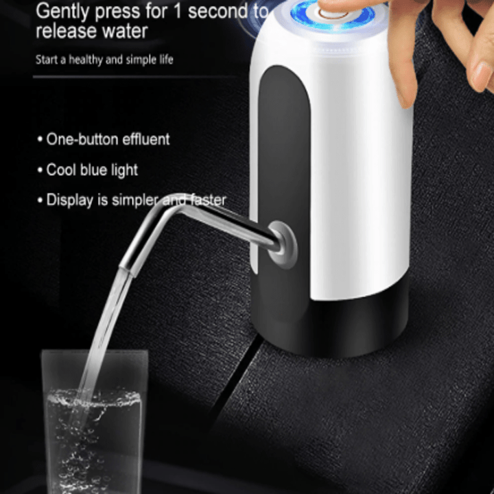 Water Bottle Automatic Pump (USB Charging) | kitchen item | Waseeh Pakistan