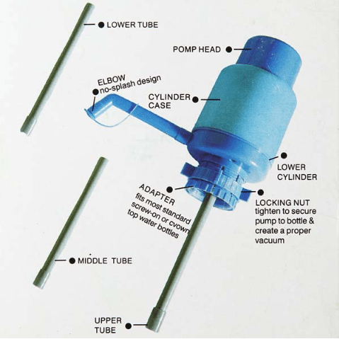 Water Hand Pump for Dispenser&