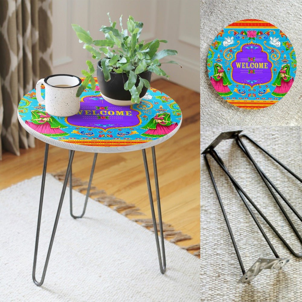 Welcome Land Living Lounge Center Side Hairpin Table | Furniture | Waseeh Pakistan