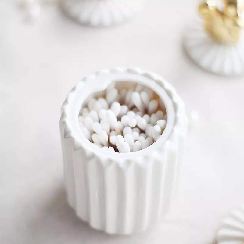 White Pet Souvenirs Pieces (Round Tower Shaped) | Home Décor | Waseeh Pakistan