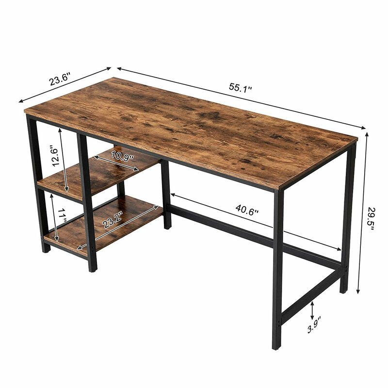 Wide Bucket Home Office Workstation Writing Organizer Desk Table | Furniture | Waseeh Pakistan