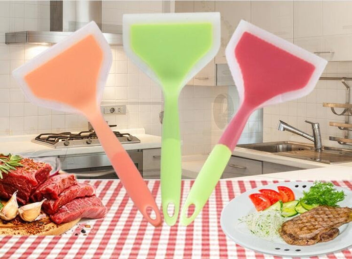 Wide Silicone Turner | kitchen item | Waseeh Pakistan