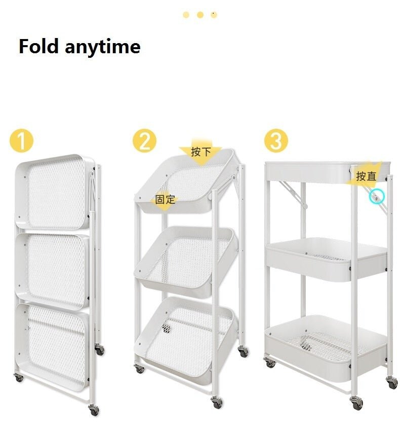 Wild Universal Rolling Cart Trolley (Metal) | Furniture | Waseeh Pakistan