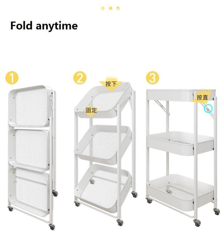 Wild Universal Rolling Cart Trolley (Metal) | Furniture | Waseeh Pakistan
