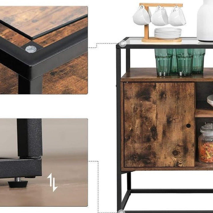 Willow Barn Living Lounge Kitchen Tall Cabinet Rack Stand | Furniture | Waseeh Pakistan
