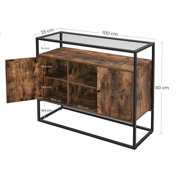 Willow Barn Living Lounge Kitchen Tall Cabinet Rack Stand | Furniture | Waseeh Pakistan