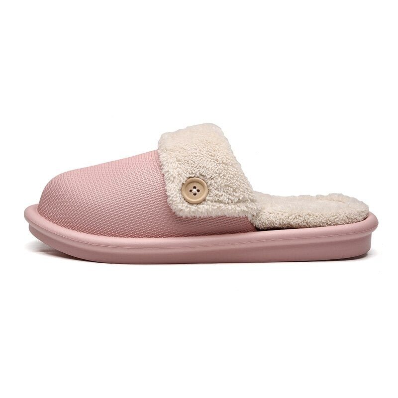 Winter Fur Waterproof Slippers (Pink) | Fashion Point | Waseeh Pakistan