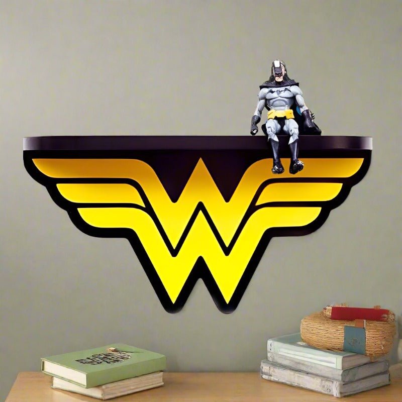 Wonder Women DC Kids Bedroom Floating Organzier Shelve Decor - Special | Furniture | Waseeh Pakistan