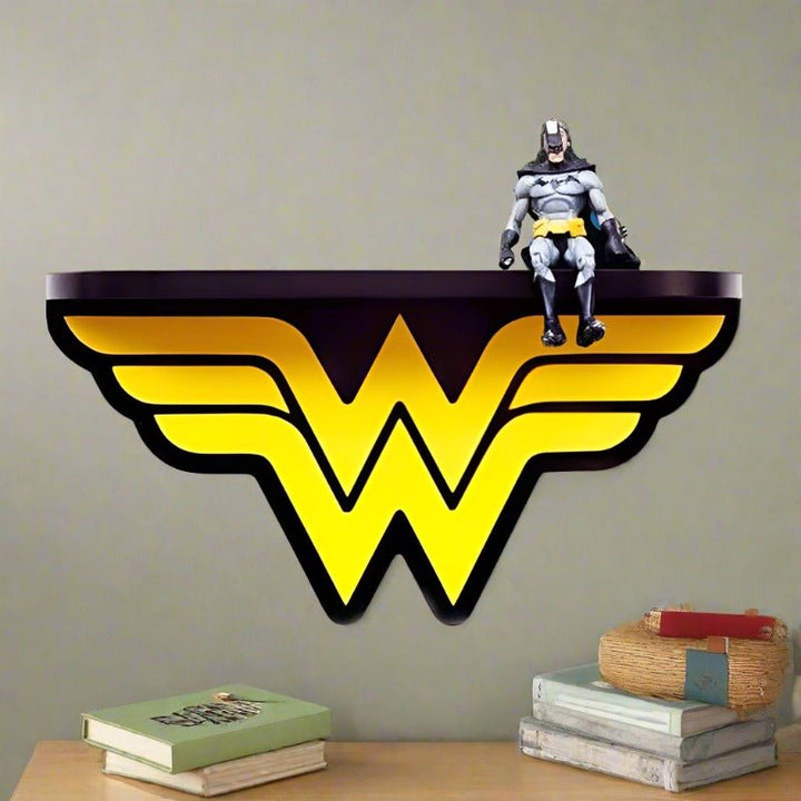 Wonder Women DC Kids Bedroom Floating Organzier Shelve Decor - Special | Furniture | Waseeh Pakistan
