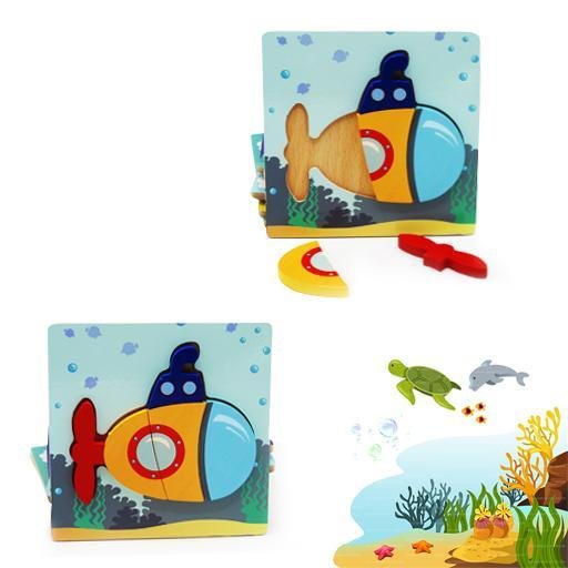 Wooden Block Puzzle- | Mix &amp; Match | Waseeh Pakistan