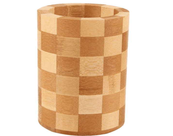 Wooden Crafted Cup Styled Spoon Drainer | kitchen item | Waseeh Pakistan