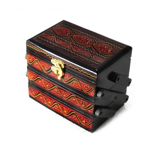 Wooden Hand Made Jewellery Box (3 steps) | Wooden Handy Crafts | Waseeh Pakistan