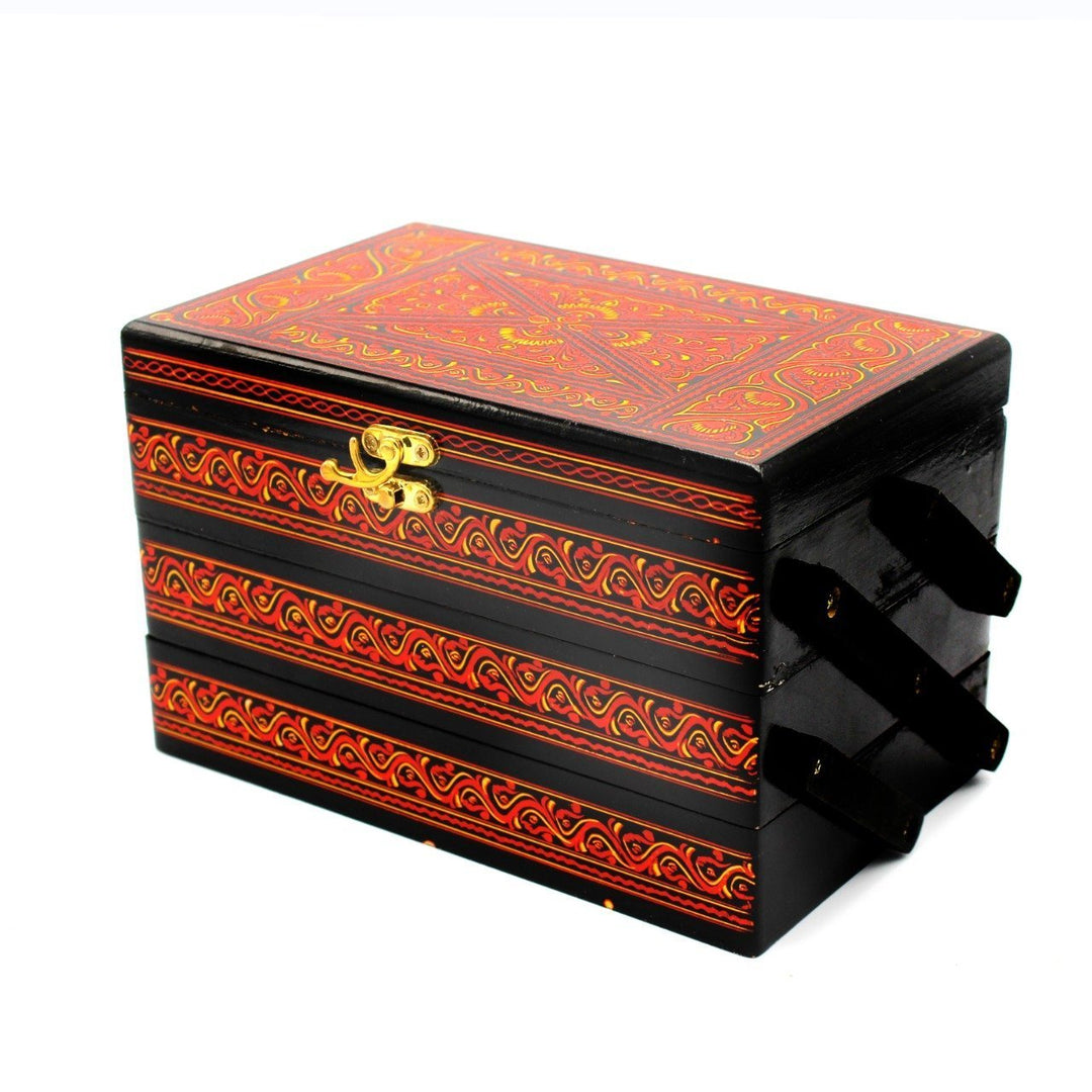 Wooden Hand Made Jewellery Box (3 steps) | Wooden Handy Crafts | Waseeh Pakistan