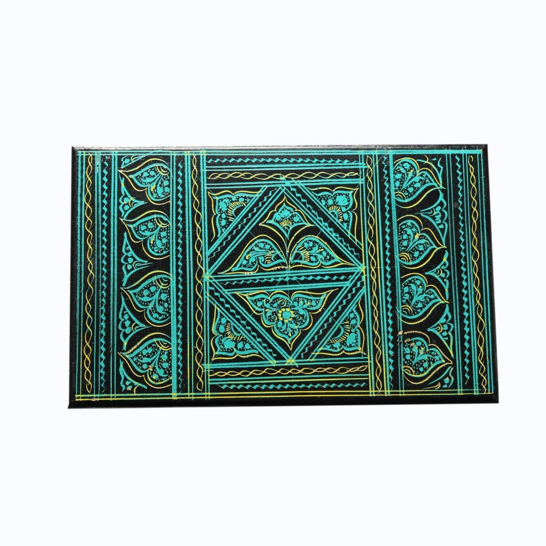 Wooden Hand Made Jewellery Box - Small - 8" x 5" | Wooden Handy Crafts | Waseeh Pakistan