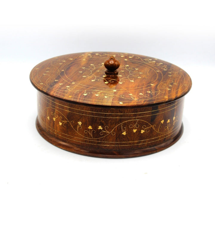 Wooden Hot Pot - 12" | Wooden Handy Crafts | Waseeh Pakistan