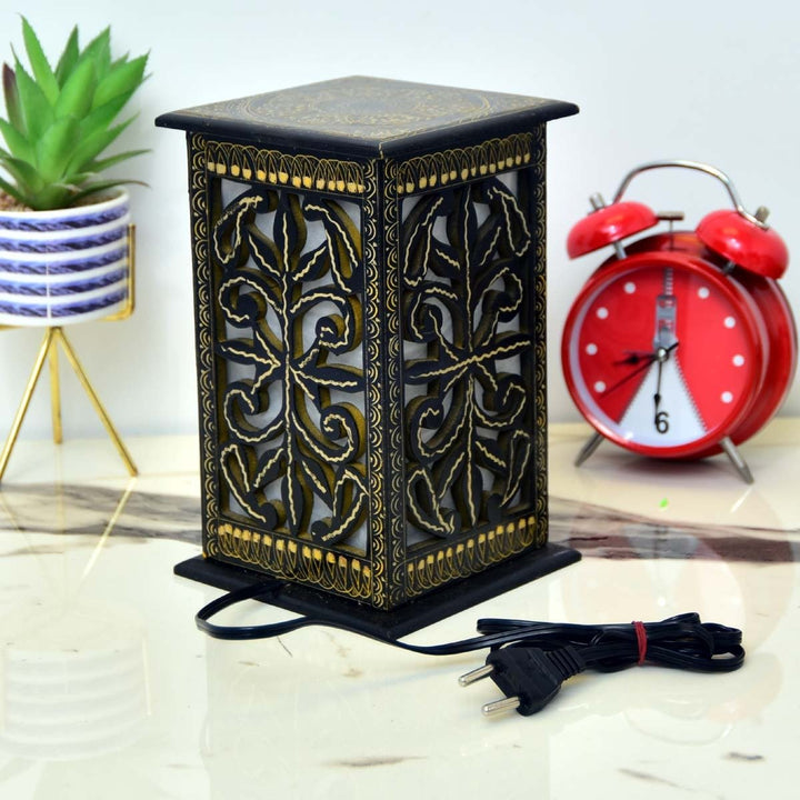 Wooden Nakshi Lamp | Furniture | Waseeh Pakistan