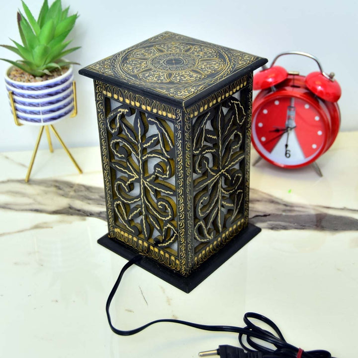 Wooden Nakshi Lamp | Furniture | Waseeh Pakistan