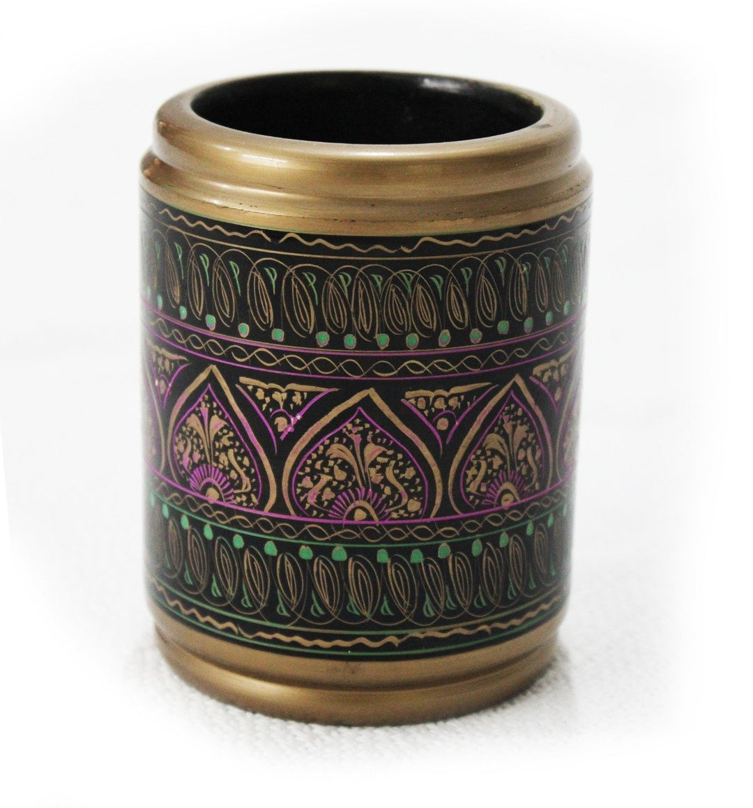 Wooden Pen Holder in Nakshi Art | Wooden Handy Crafts | Waseeh Pakistan