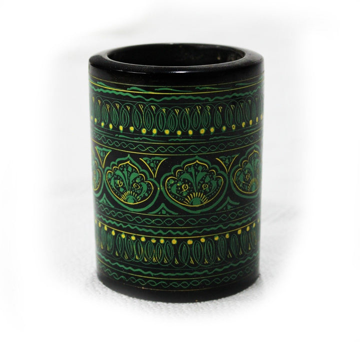 Wooden Pen Holder in Nakshi Art | Wooden Handy Crafts | Waseeh Pakistan