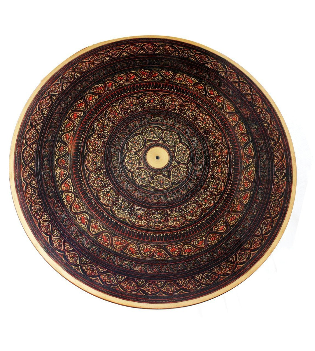 Wooden Table in Nakshi Art Top 24&