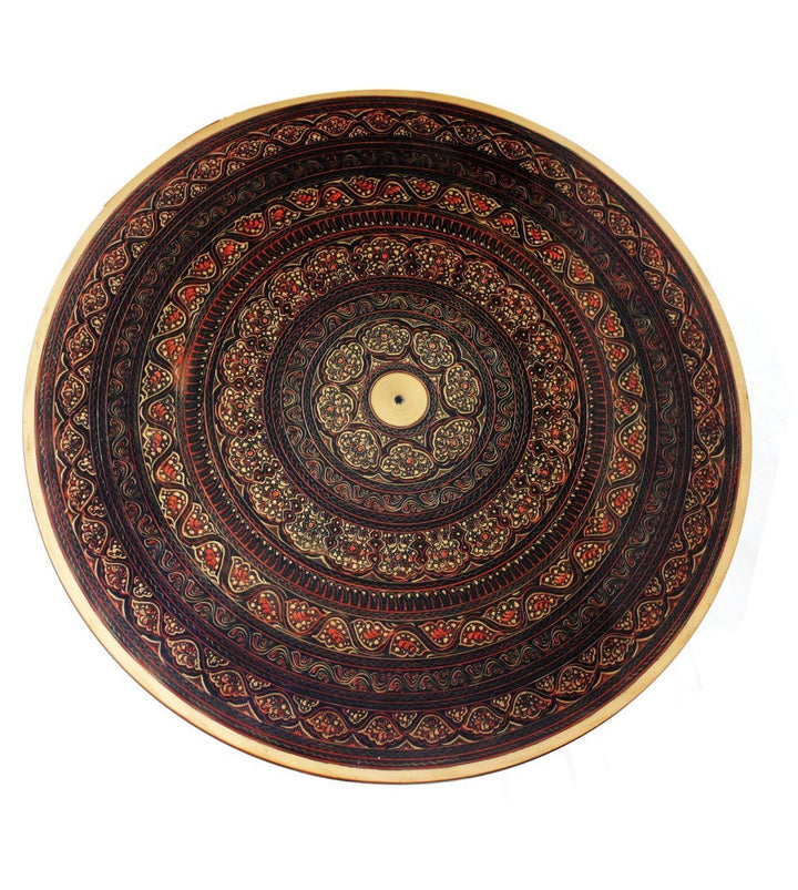 Wooden Table in Nakshi Art Top 24&