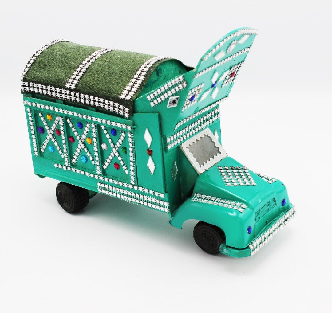 Wooden Truck - Big - 11" x 4" x 8" | Home Décor | Waseeh Pakistan