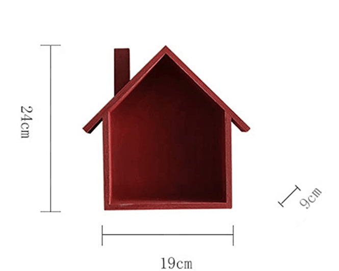 Wooden WARP Kids House Living Lounge Bedroom Floating Shelve Decor | Furniture | Waseeh Pakistan