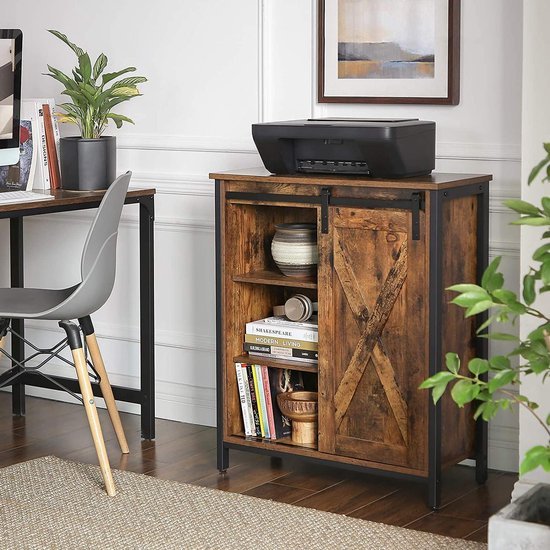 Woodland Side Cabinet Storage Organizer Rack | Furniture | Waseeh Pakistan