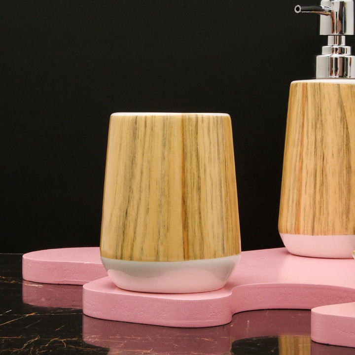 Woody Convas Bathroom Set | Home Décor | Waseeh Pakistan