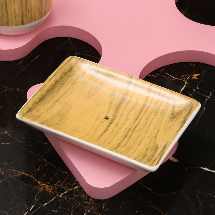 Woody Convas Bathroom Set | Home Décor | Waseeh Pakistan