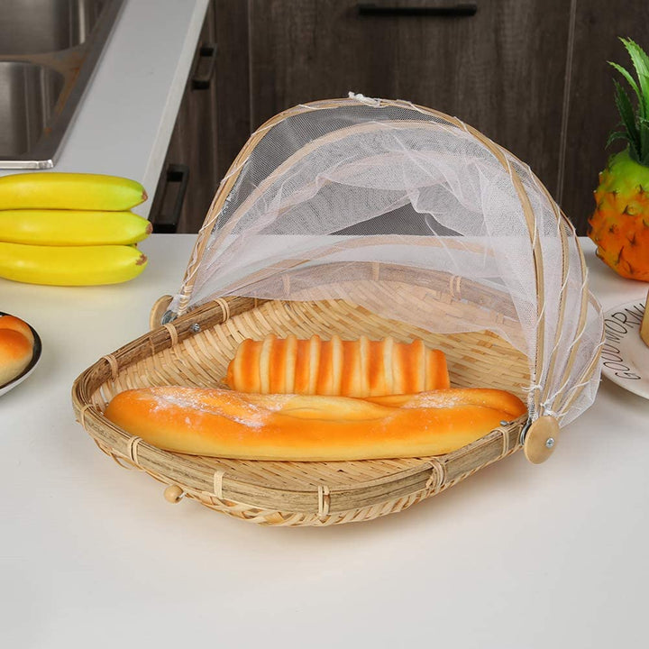 Woven Tent Basket (Rectangle) | kitchen item | Waseeh Pakistan