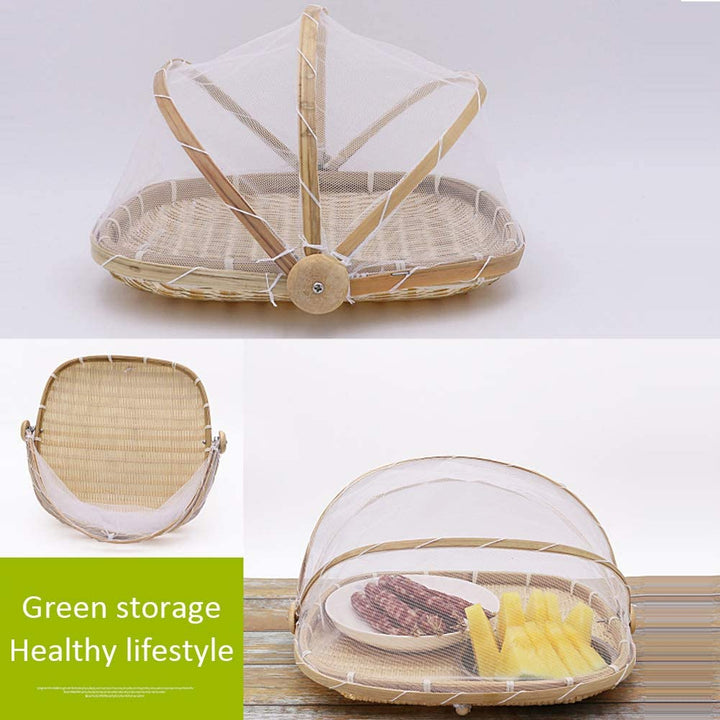 Woven Tent Basket (Set of 3) (Oval Cut) | kitchen item | Waseeh Pakistan