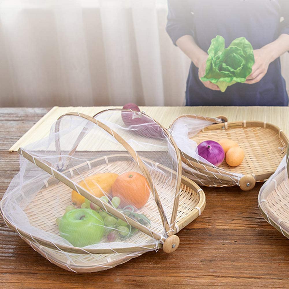 Woven Tent Basket (Set of 3) (Oval Cut) | kitchen item | Waseeh Pakistan