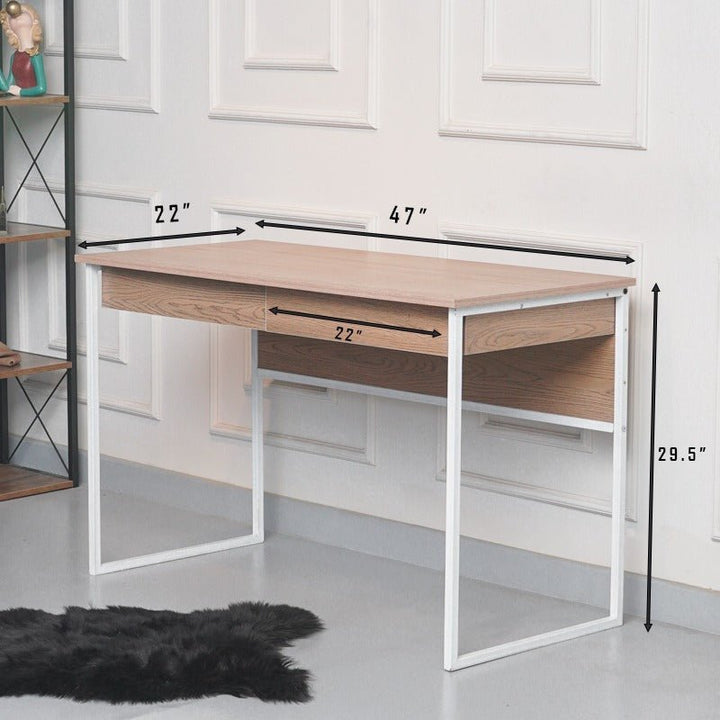 Xavius Wide Home Office Workstation Writing Organizer Desk Table | Furniture | Waseeh Pakistan