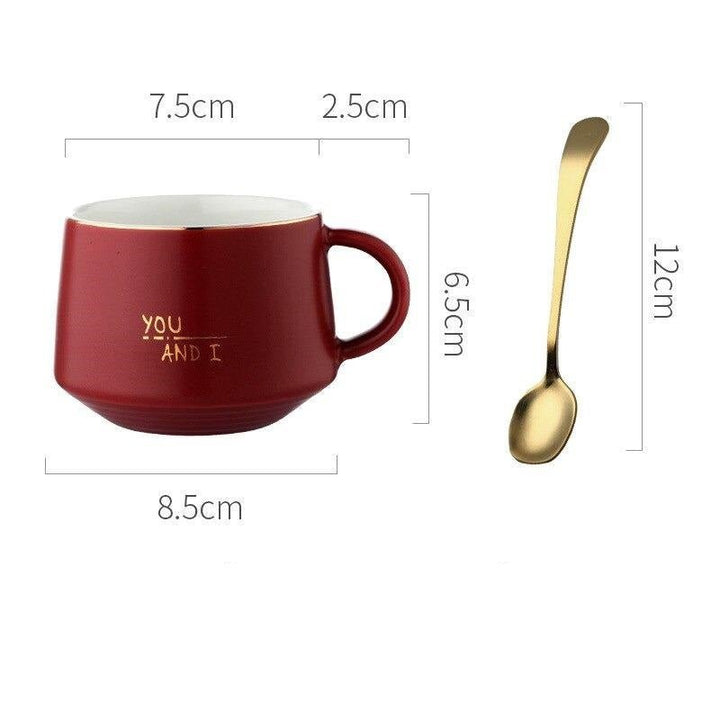 You &amp; I Cup Set | kitchen item | Waseeh Pakistan