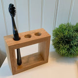 Woody Bathroom Toothpaste and Brush Holder - waseeh.com