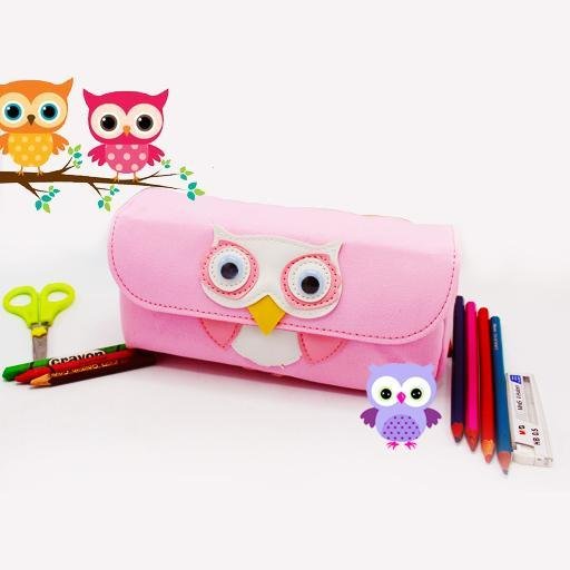 zipper pencil case - OWL | Fashion Point | Waseeh Pakistan